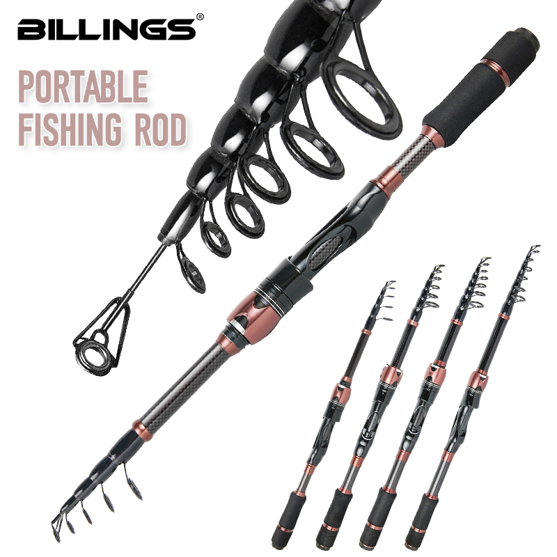 Fishing Rod Telescopic - Caña de Pescar Telescópica BILLINGS de