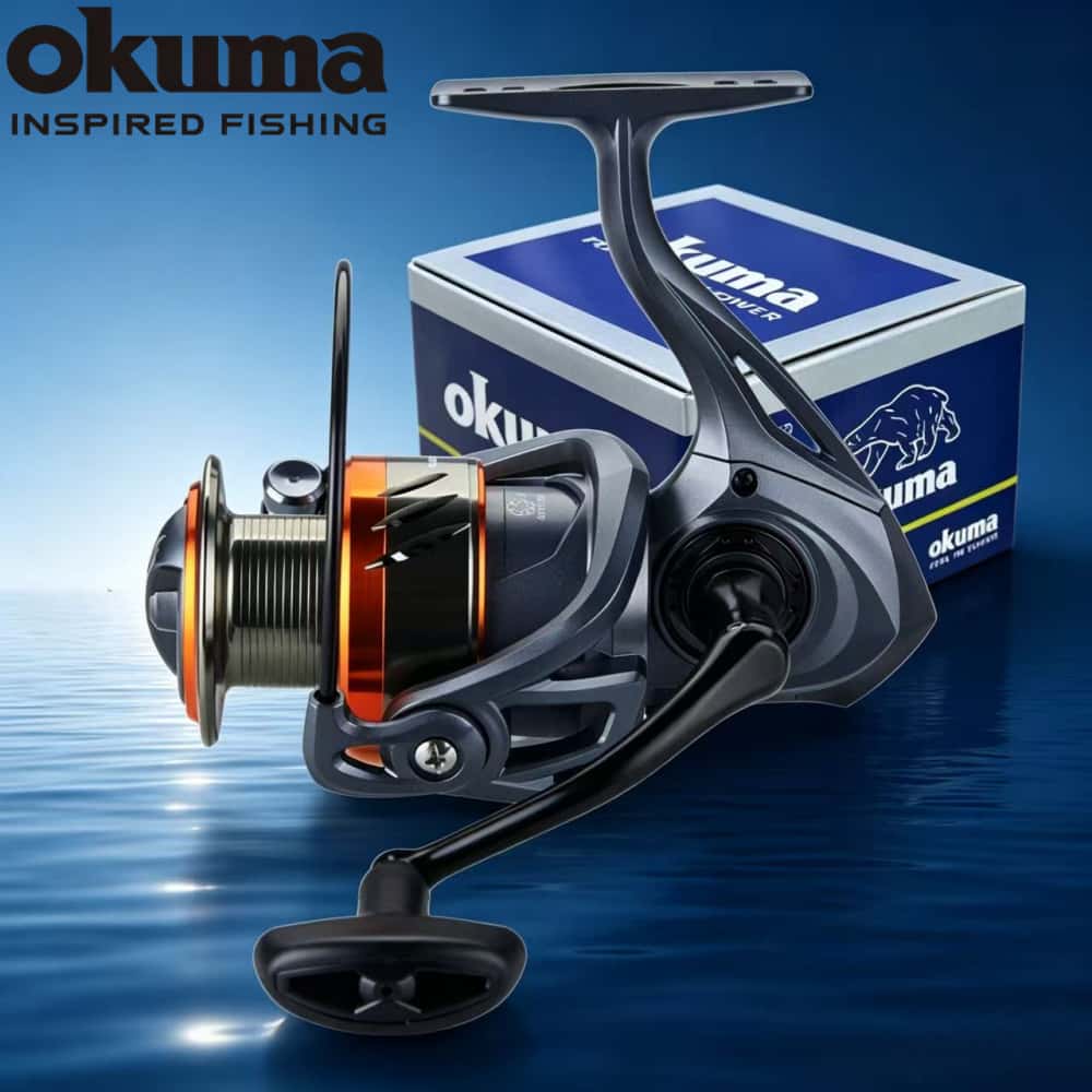 Abu Garcia Reel Max - Carrete de Pesca Okuma, Modelo 3+1