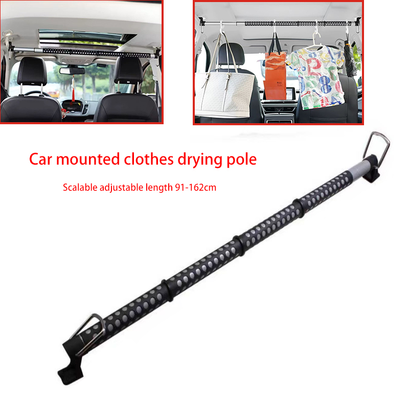 Fishing Rod Telescopic - Colgador de coche RV, varilla de
