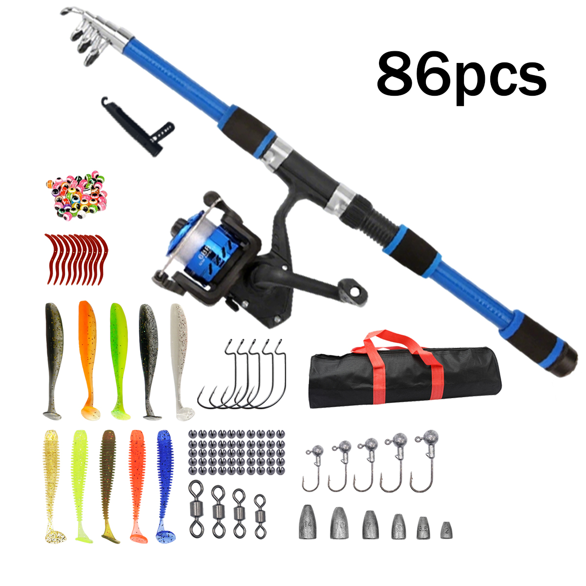 Fishing Rod Combo - Combo de Pesca para Principiantes de