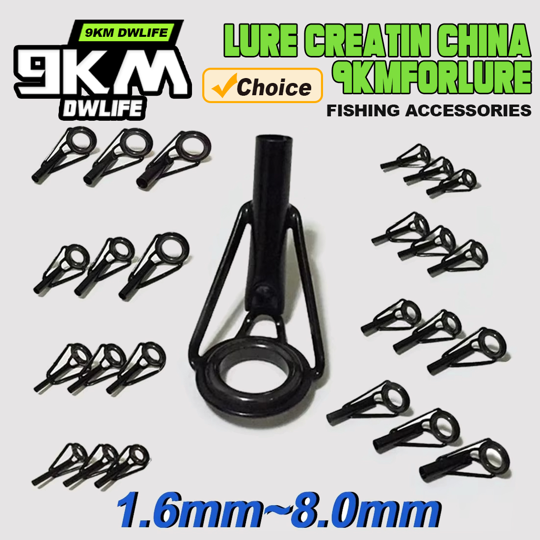Fishing Rod Guide Replacement - Kit de reparación de guías de