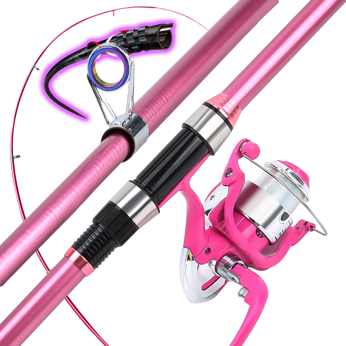 Juego completo de cañas de pes - Fishing Rod Telescopic reseña y precio