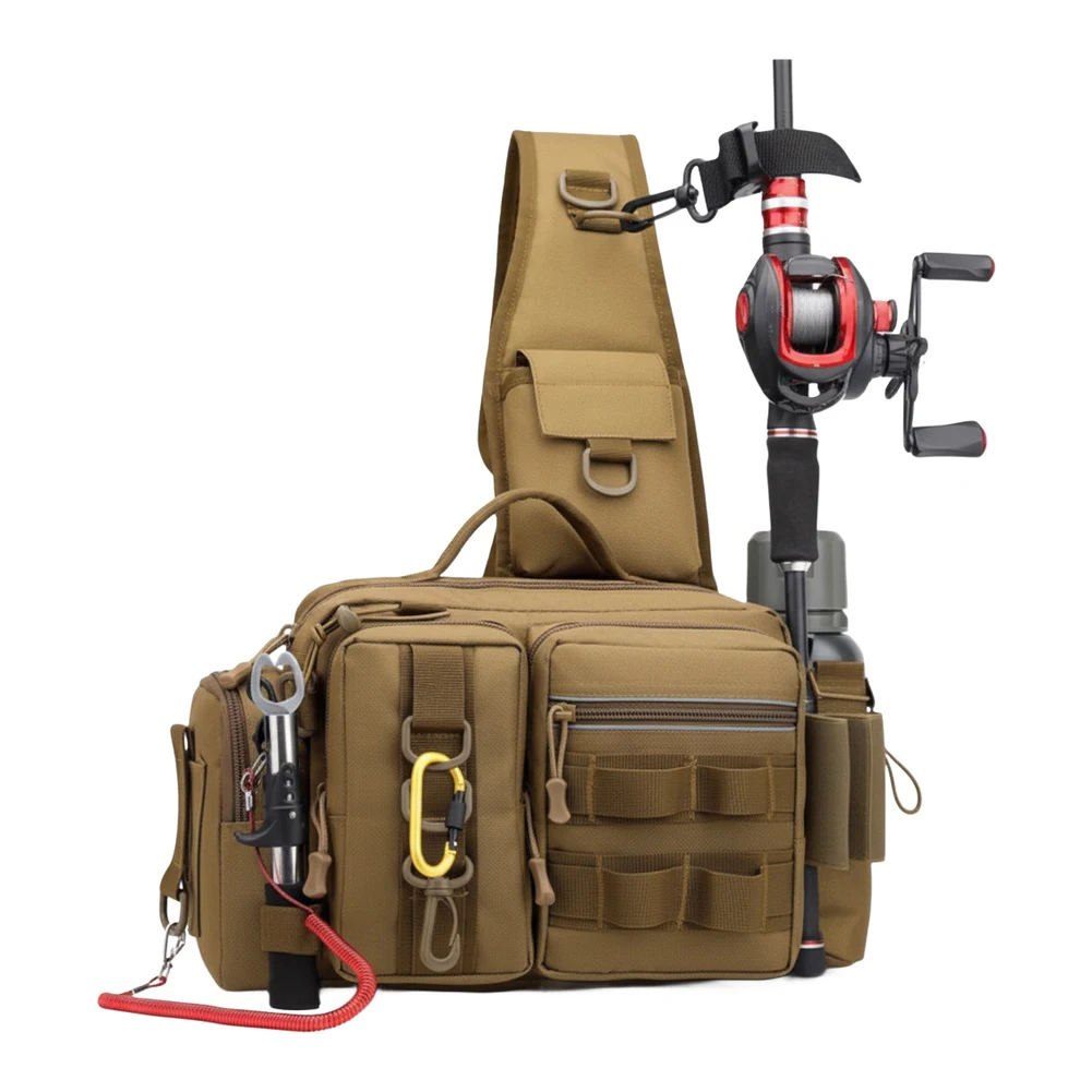 Mochila de pesca con soporte p - Fishing Rod Holder reseña y precio