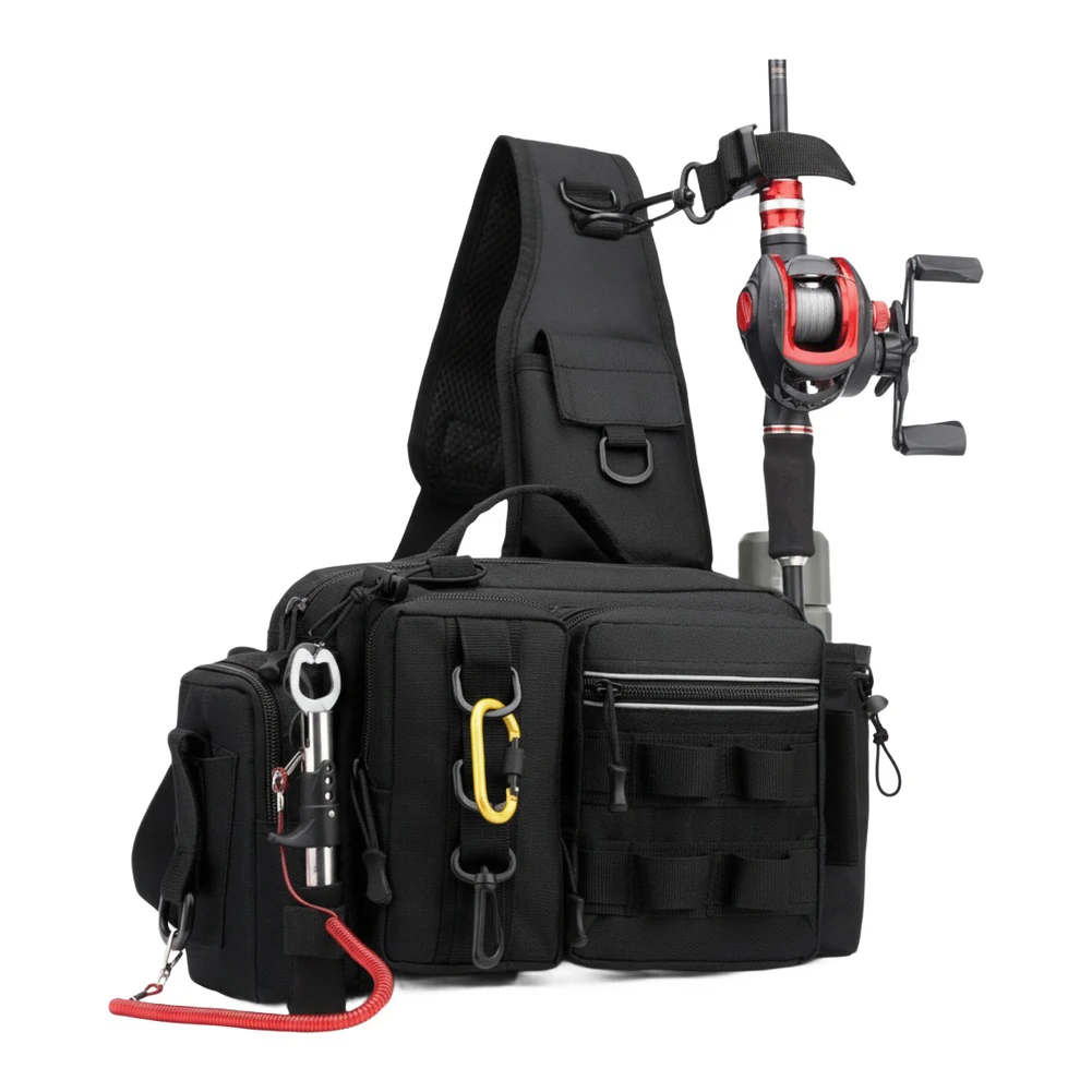Mochila de pesca con soporte p - Fishing Rod Holder reseña y precio