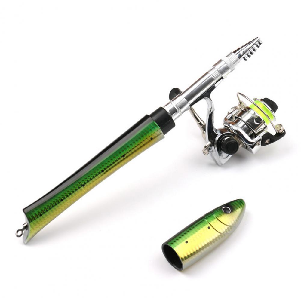 Caña de pescar telescópica, Mi - Fishing Rod Spinning reseña y precio