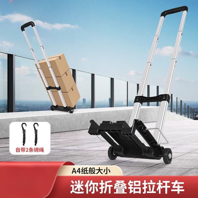 Carrito Plegable Pequeño con B - Fishing Rod Travel reseña y precio