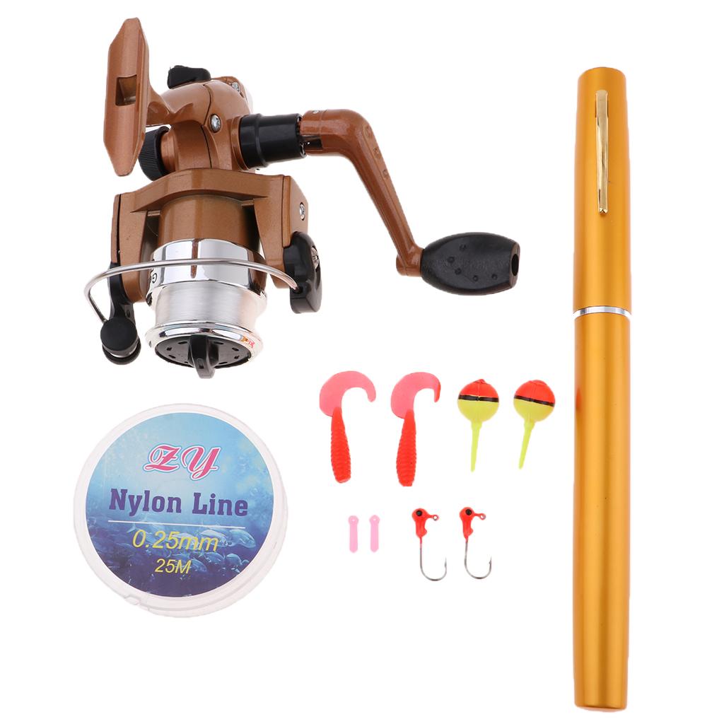 Caña de pescar de bolsillo por - Fishing Rod Combo reseña y precio
