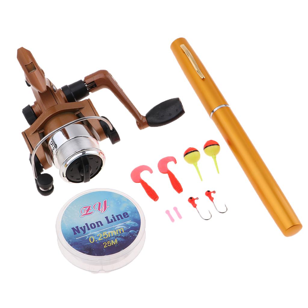 Caña de pescar de bolsillo por - Fishing Rod Combo reseña y precio