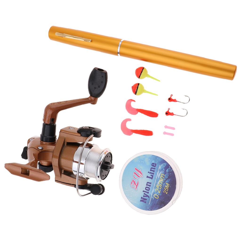 Caña de pescar de bolsillo por - Fishing Rod Combo reseña y precio