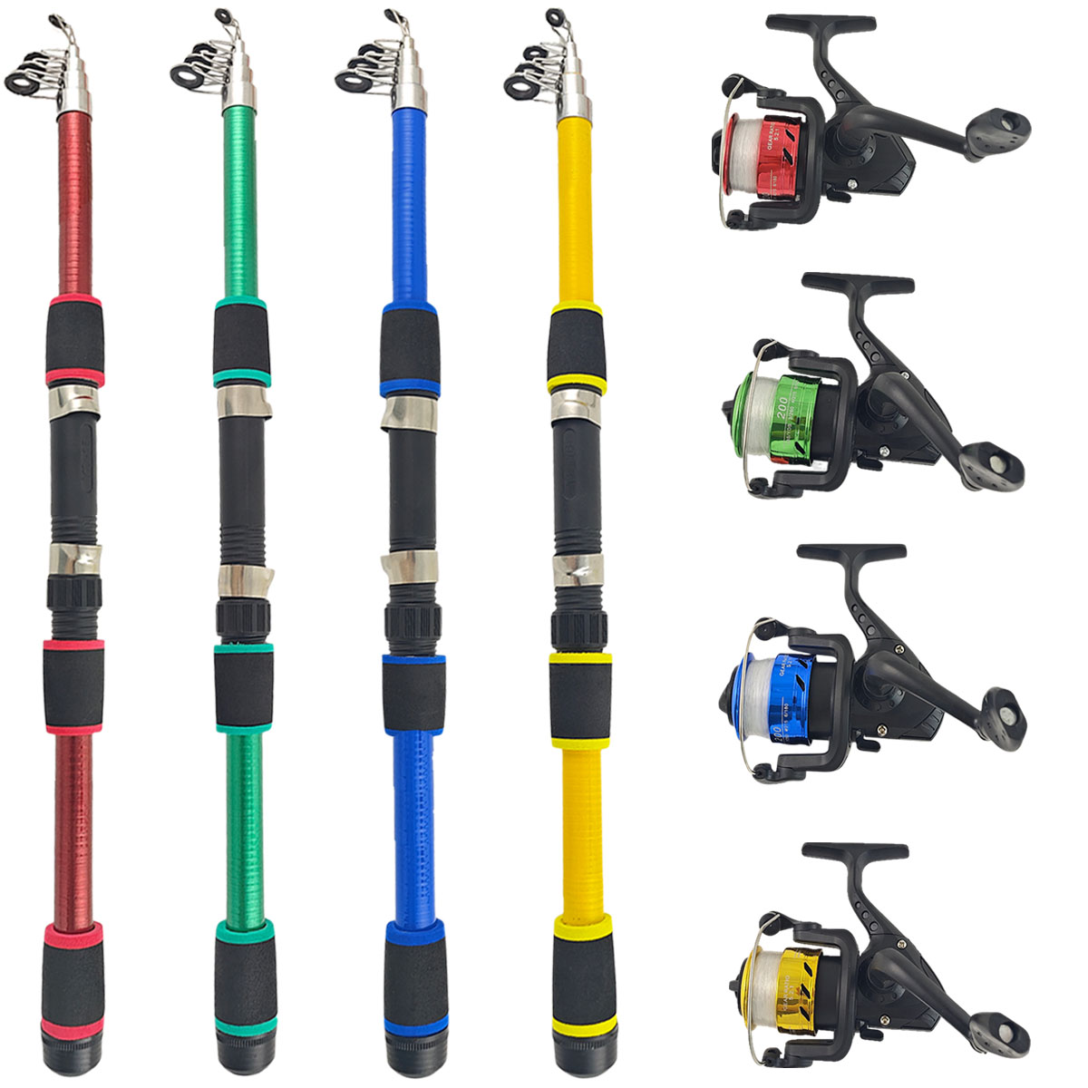 Combo de Caña de Pescar Telesc - Fishing Rod Combo reseña y precio