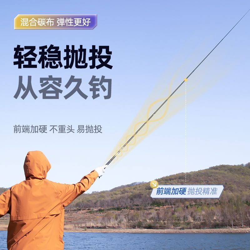 Caña de Pescar Ultraligera de  - Fishing Rod Telescopic reseña y precio