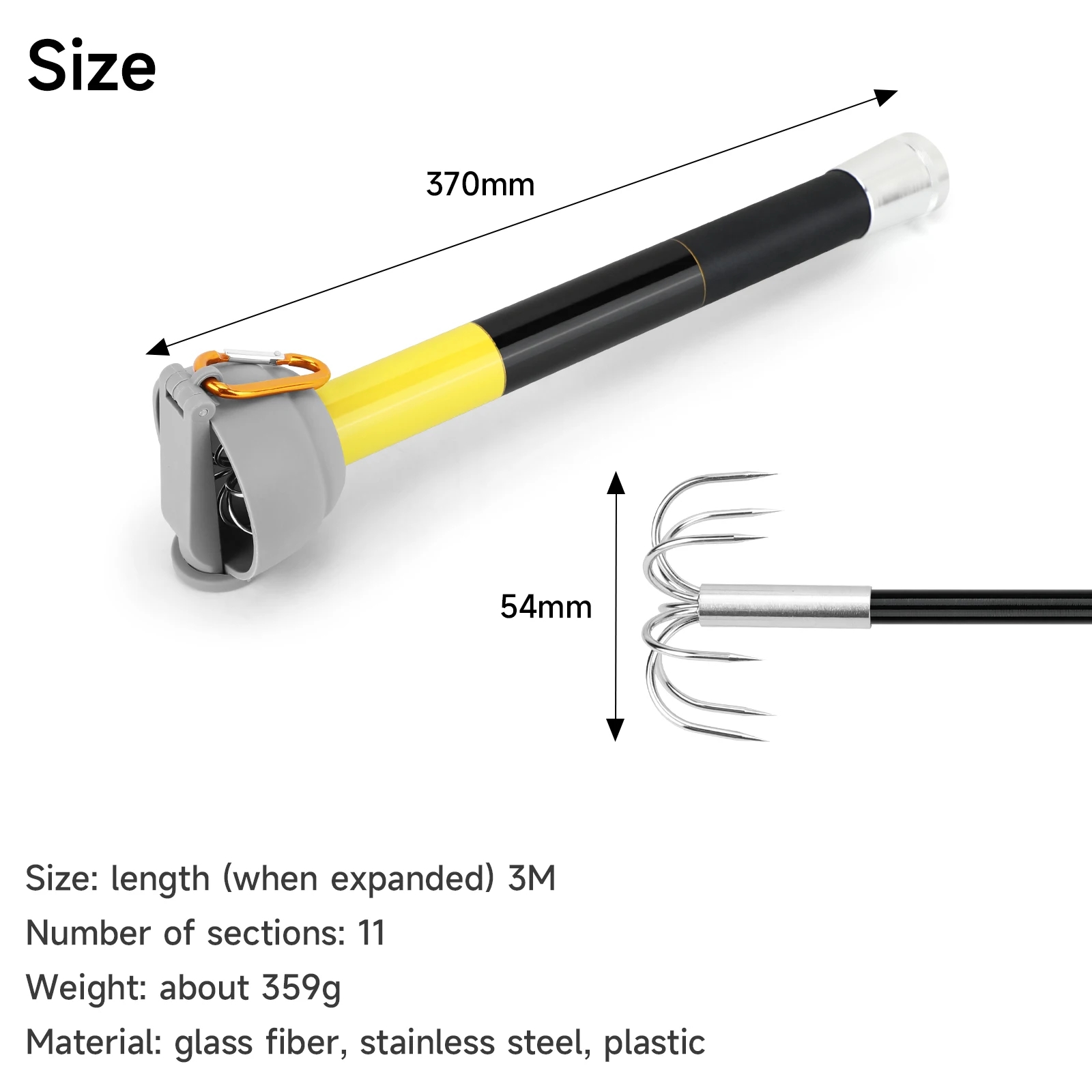 SANLIKE-anzuelo de calamar de  - Fishing Rod Telescopic reseña y precio