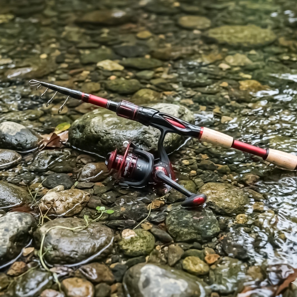 Caña de pescar ultraligera de  - Fishing Rod Combo reseña y precio