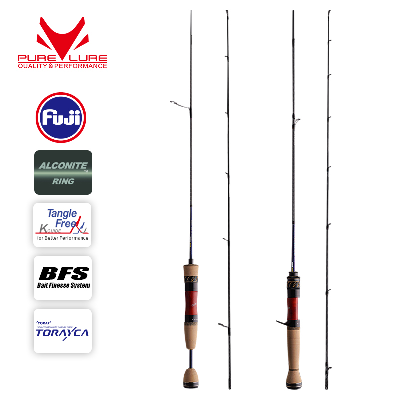 PURELURE CREEK DANCE caña de t - Kastking Reel Zephyr reseña y precio